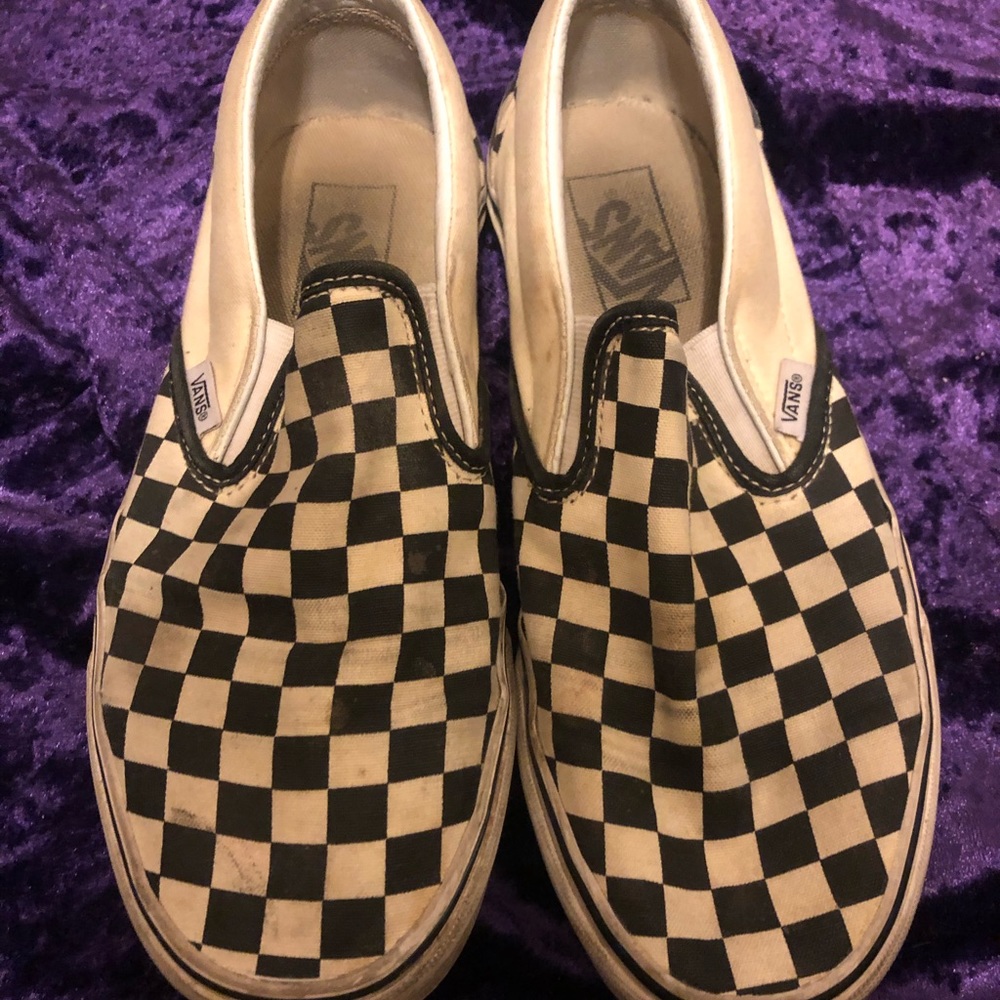 Checkered vans